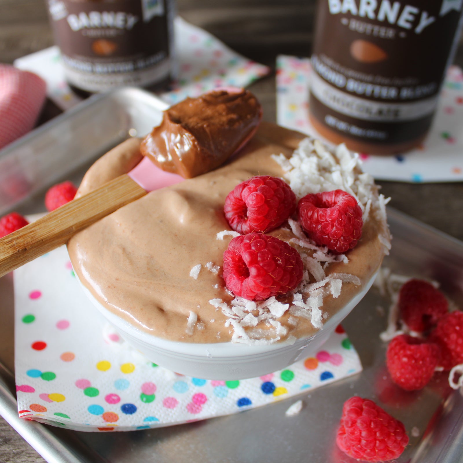 Simple Chocolate Almond Nice Cream