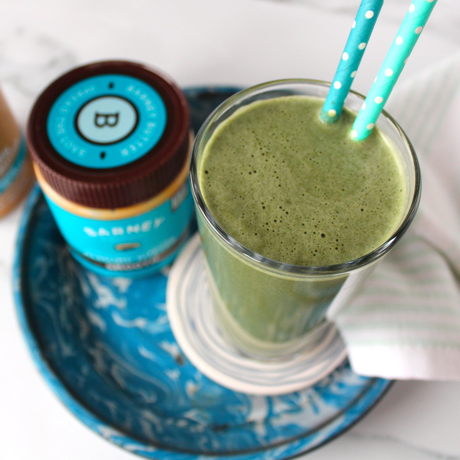 Chocolate Almond Butter Power Shake with Kelp