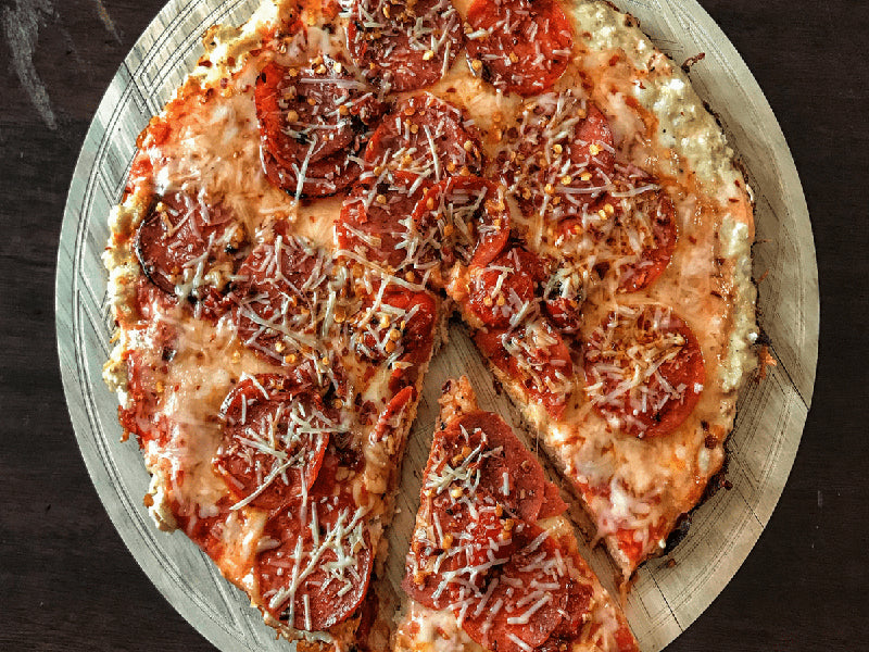 Low-Carb Protein Pizza