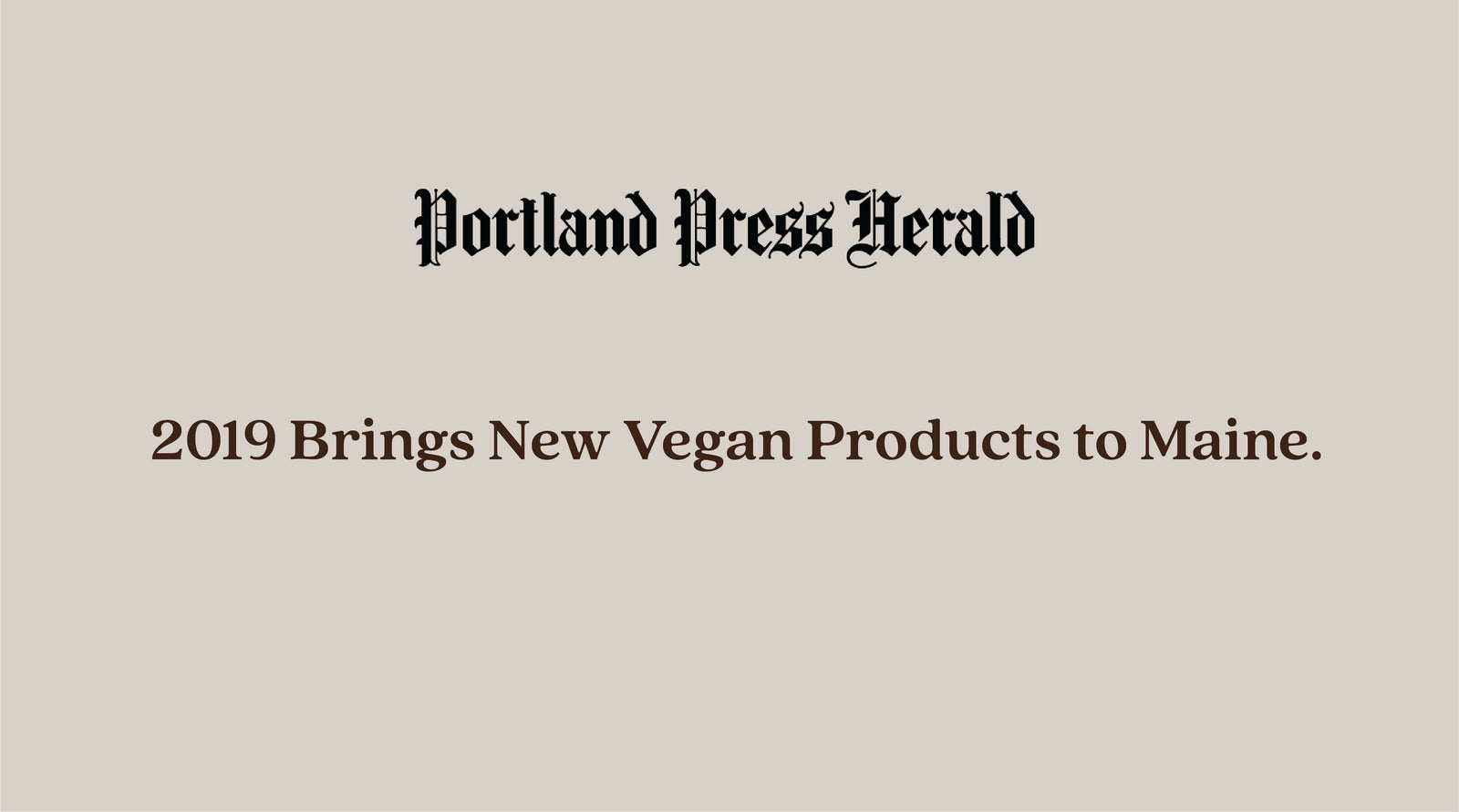Portland Press Herald