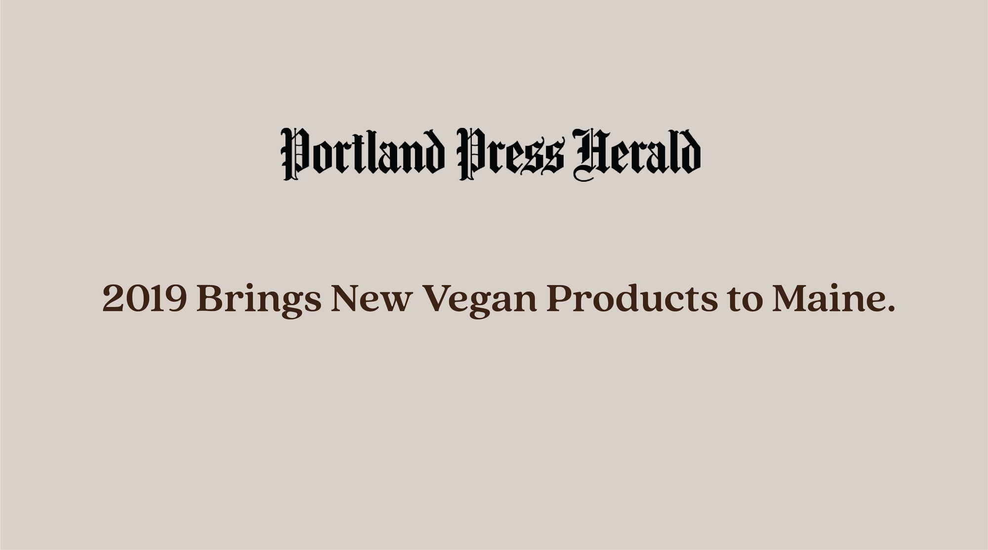 Portland Press Herald
