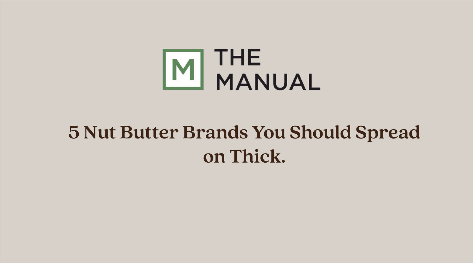The Manual