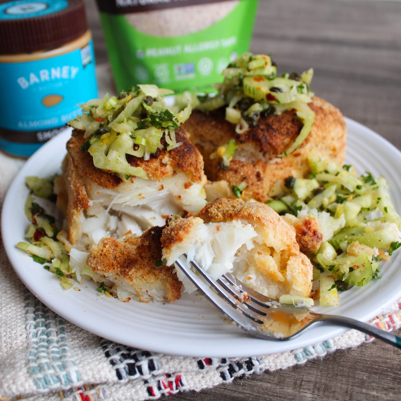 Almond Flour Fish Piccata