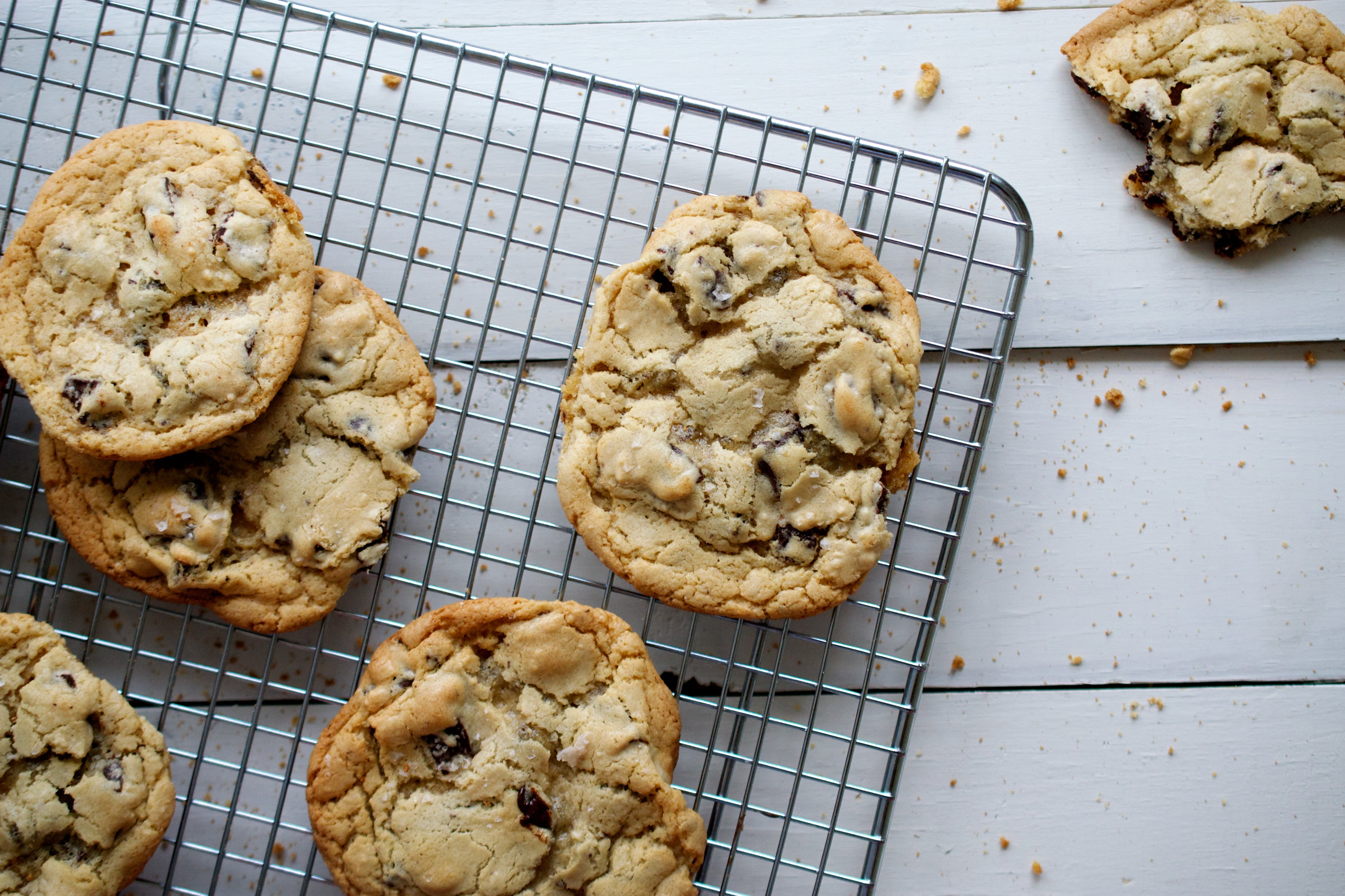 Almond Butter Chocolate Chip Cookies