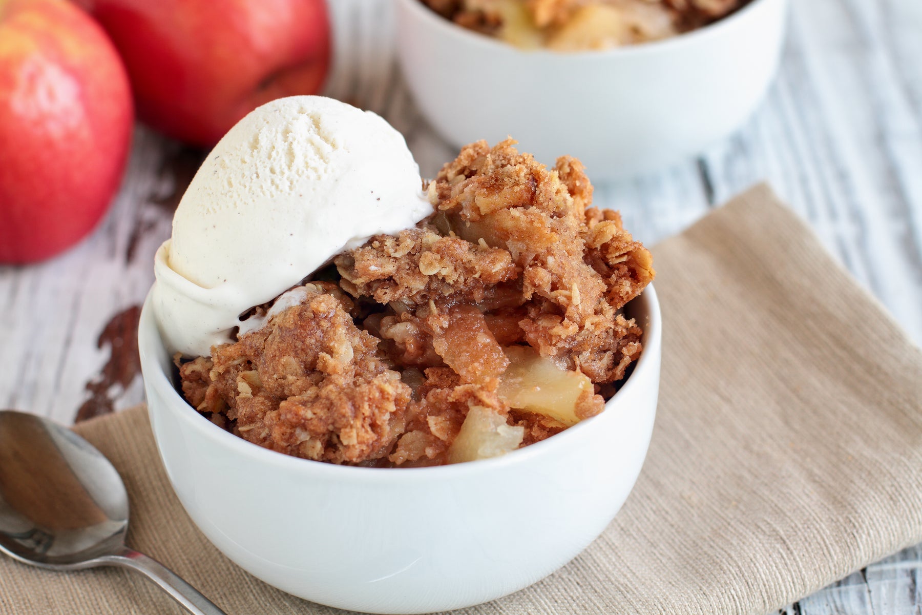 Almond Flour Apple Crisp Barney Butter