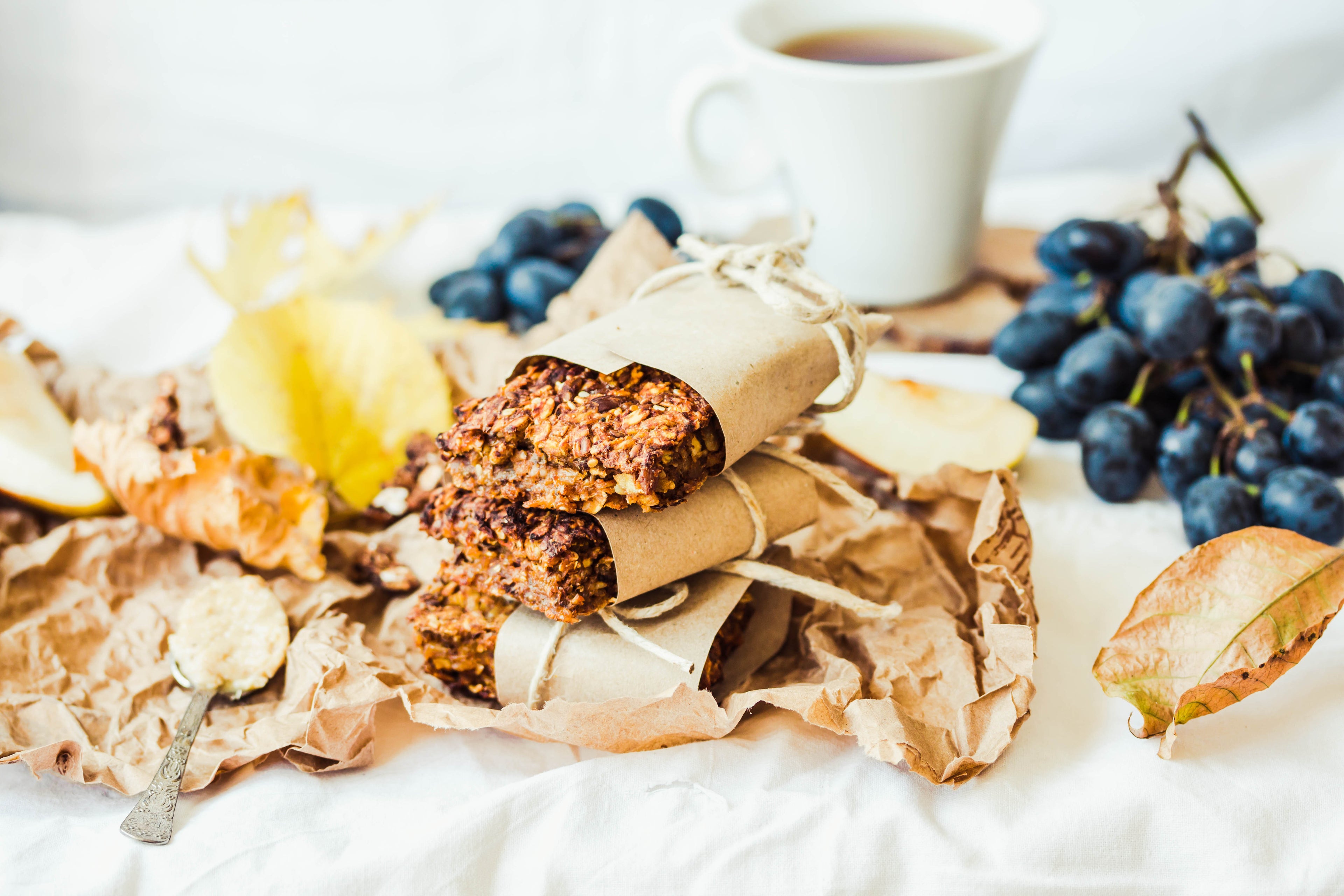 Almond Butter Coconut Granola Bars