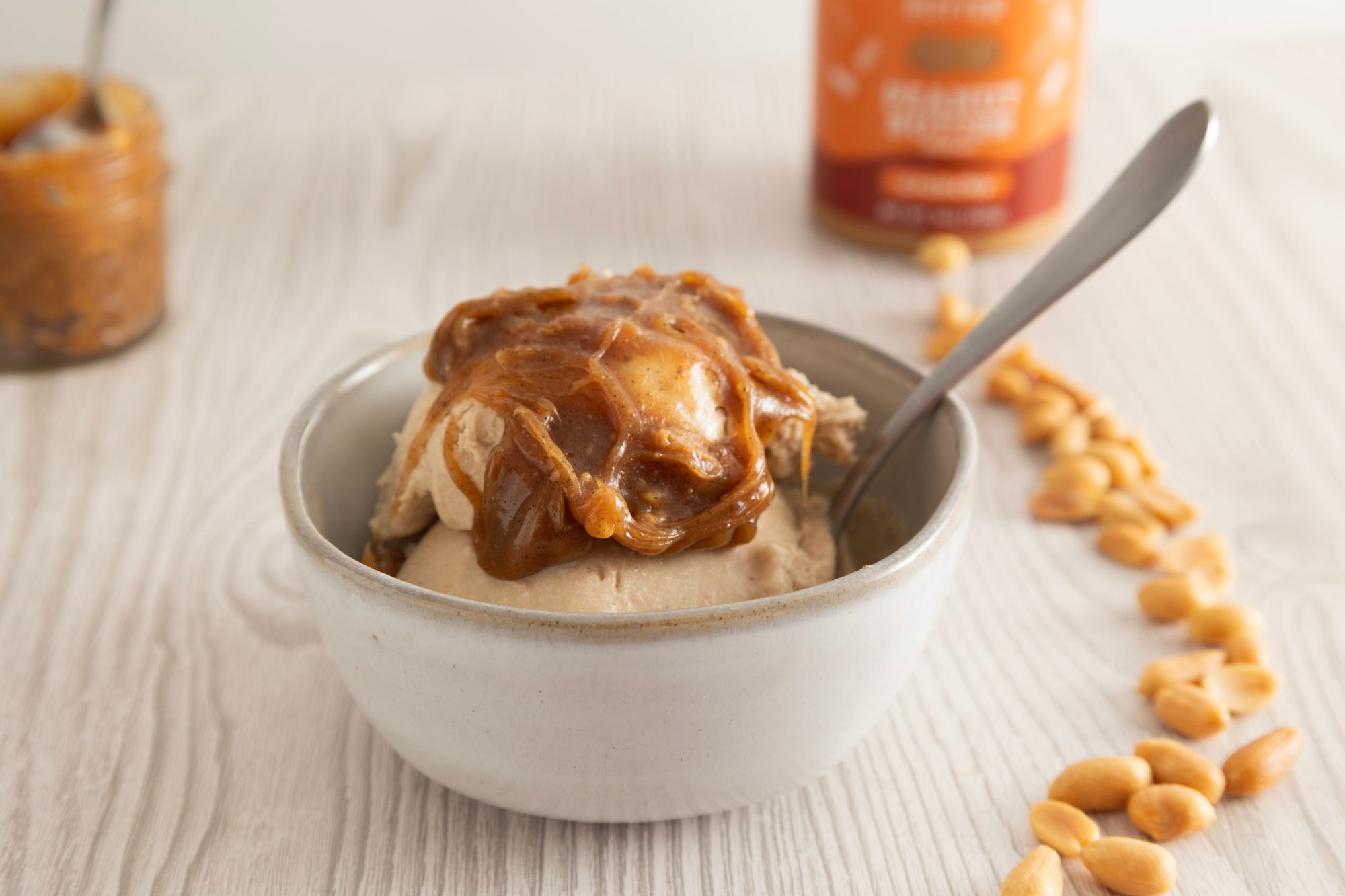 Vegan Peanut Butter Ice Cream