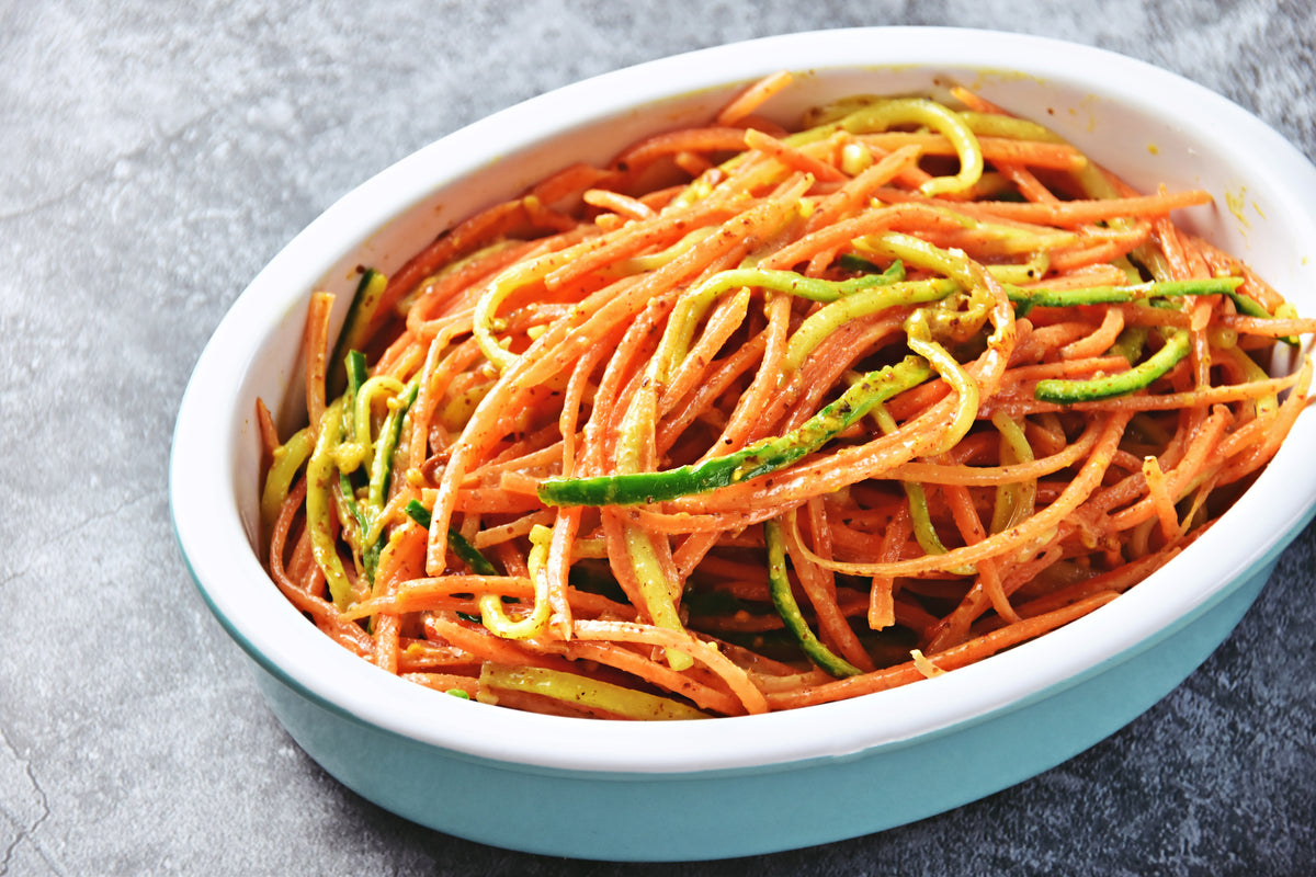 Carrot Salad with Almond Butter Dressing