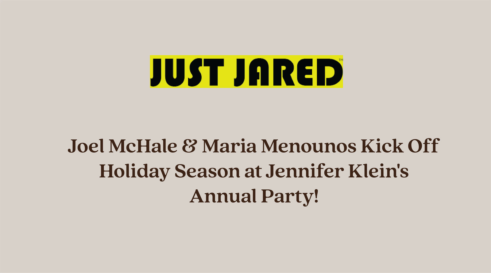 JustJared.com - Joel Mchale