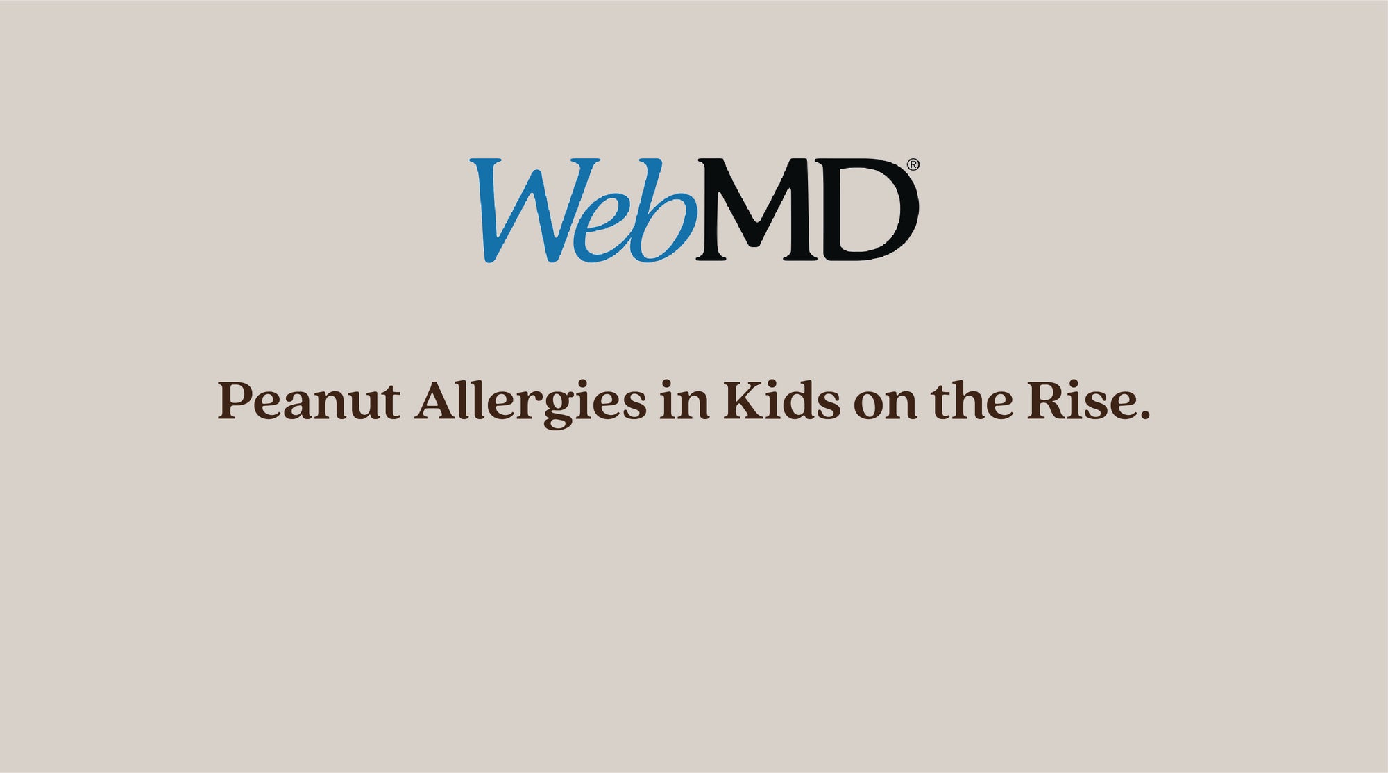 Peanut Allergies in Kids on the Rise