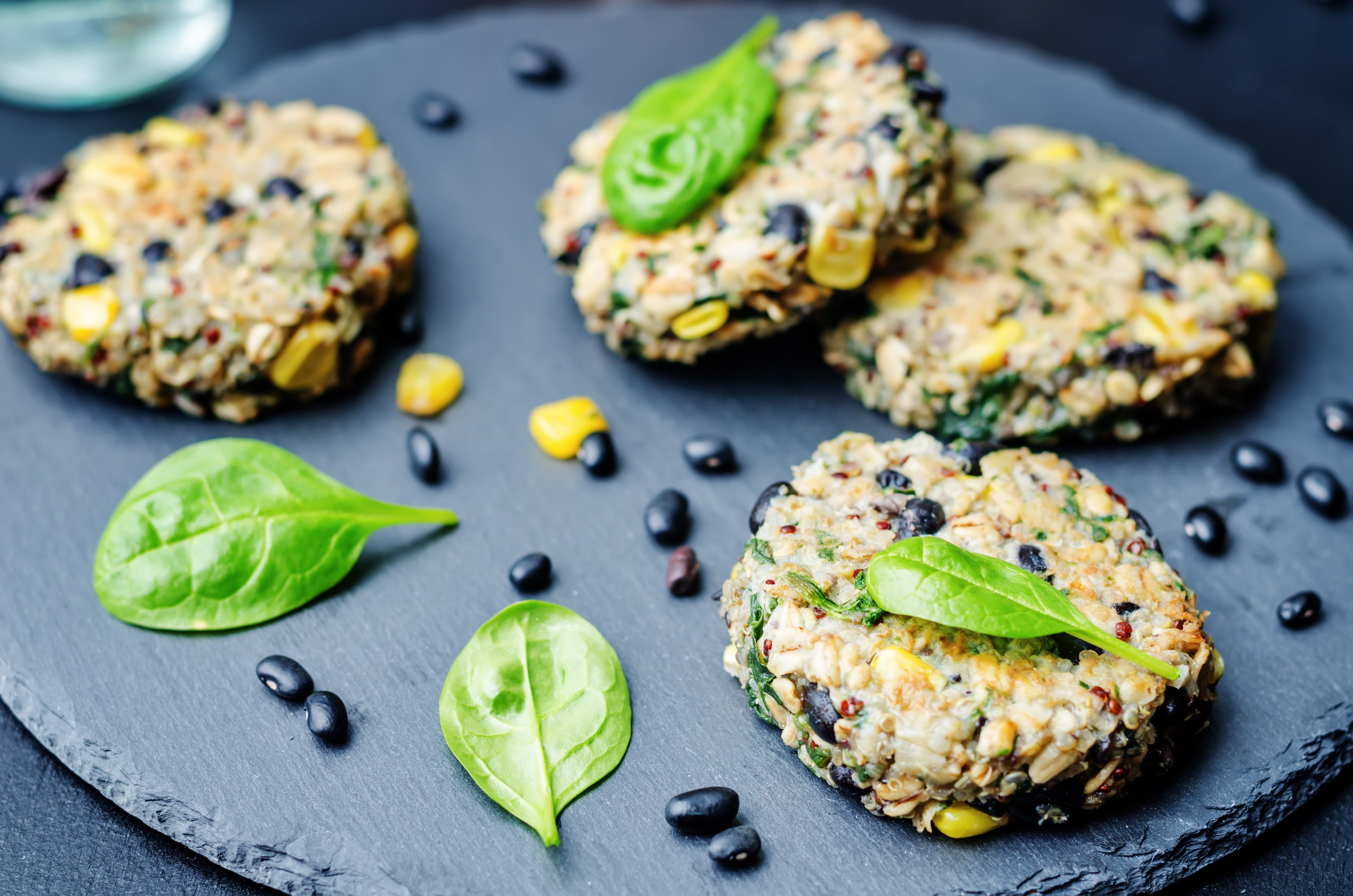 Simple Smokey Black Bean Burgers