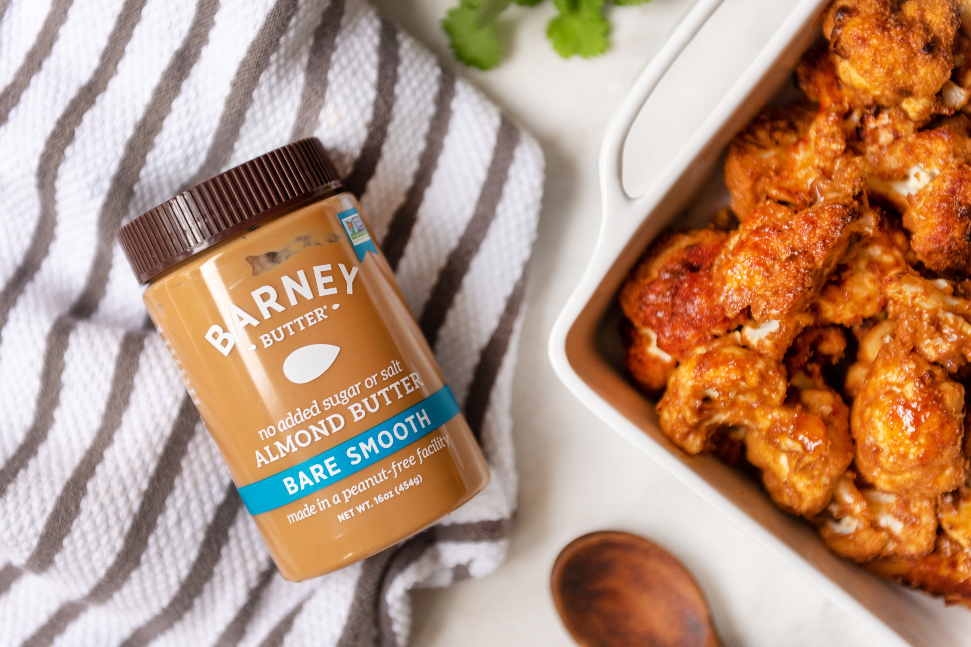 Tandoori Roasted Cauliflower with Barney Butter Sauce