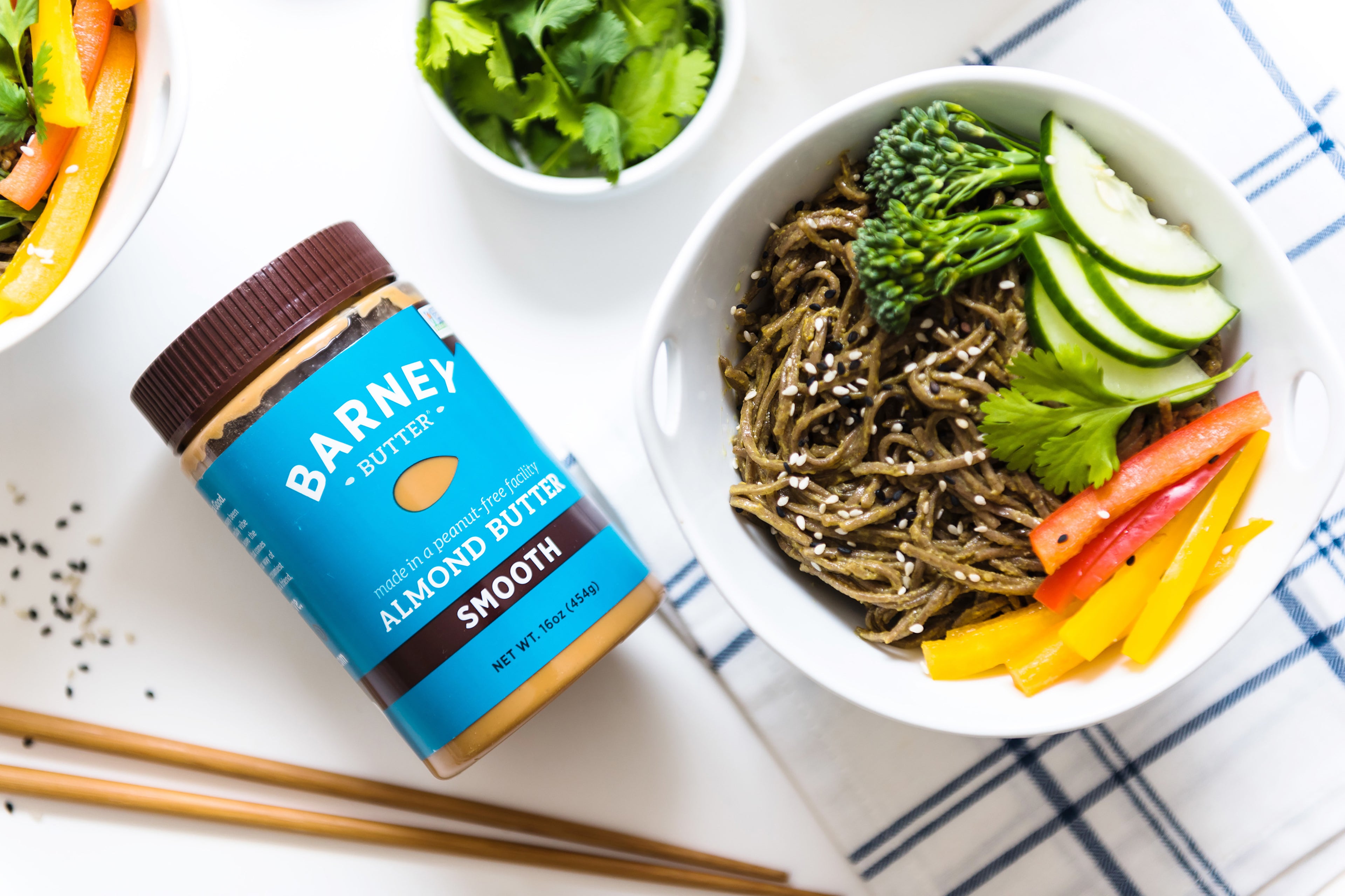 Toasted Sesame Almond Noodles