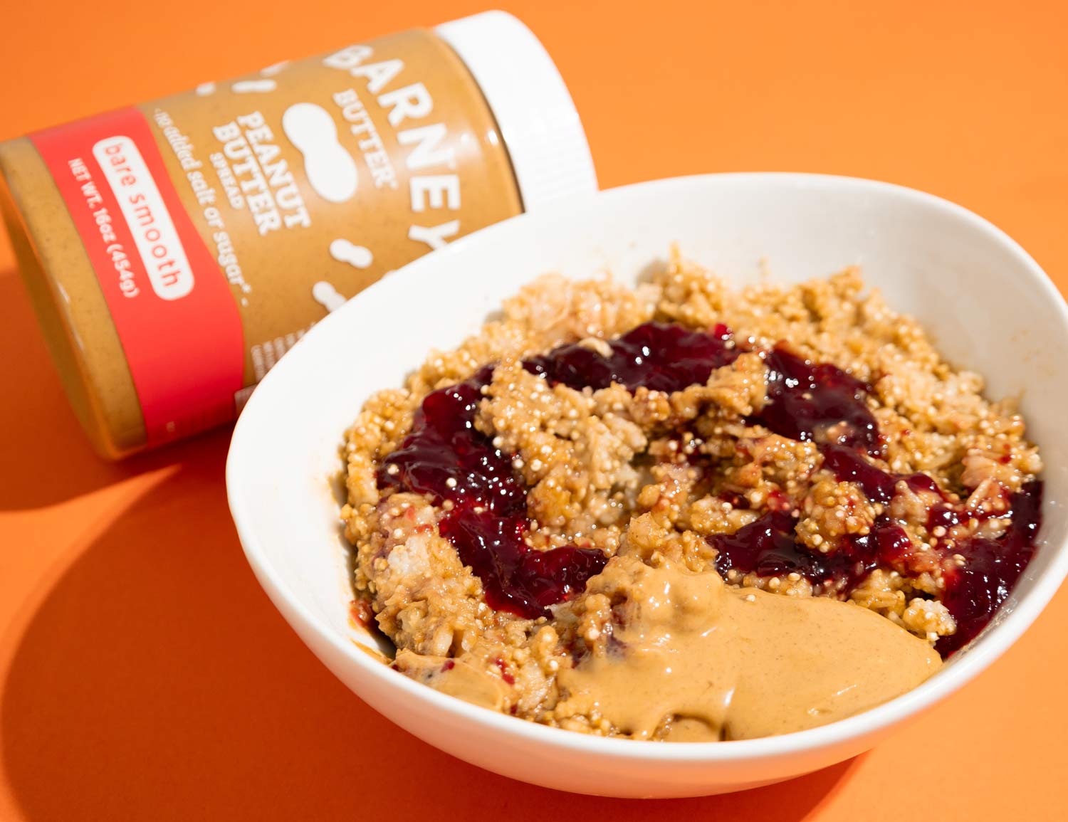 PB&J Oatmeal