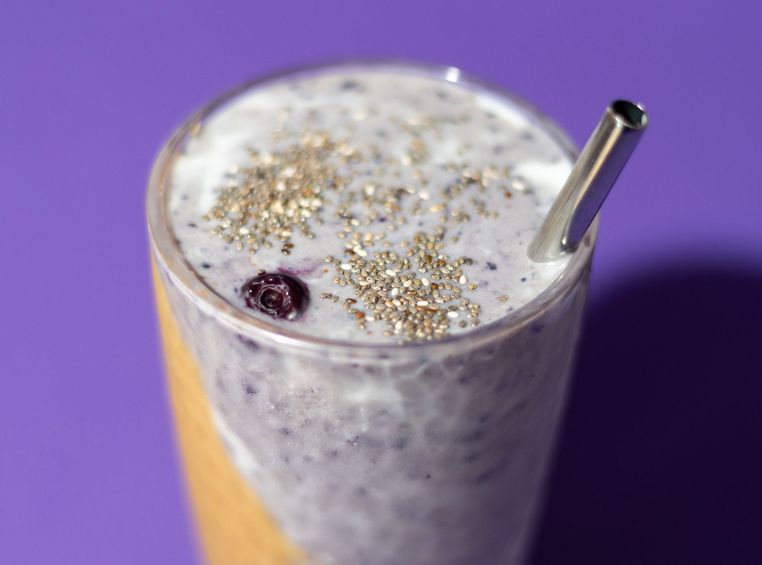 Blueberry Almond Butter Smoothie