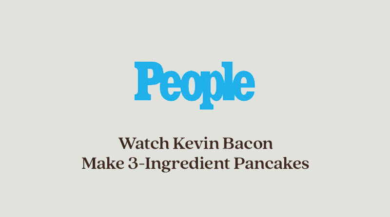 Watch Kevin Bacon Make 3-Ingredient Pancakes ... with Almond Butter!
