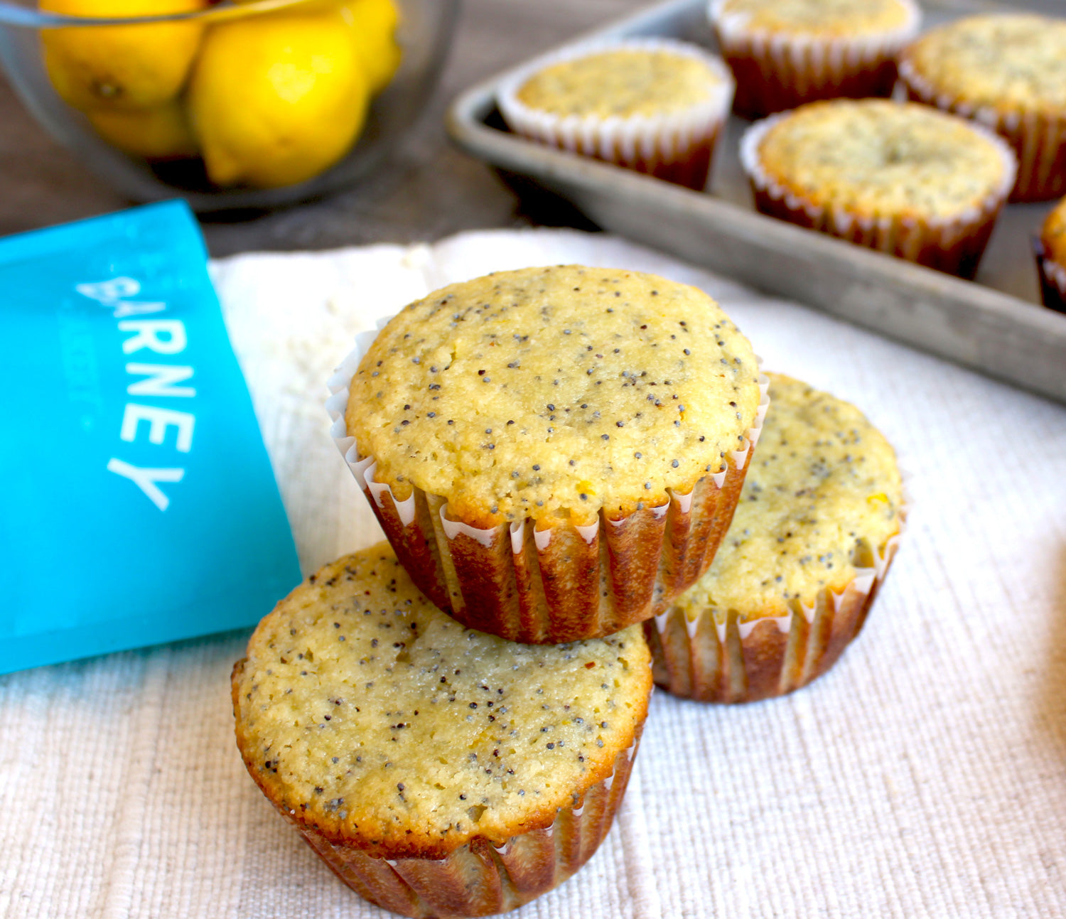 Almond Flour Lemon Poppy Seed Muffins