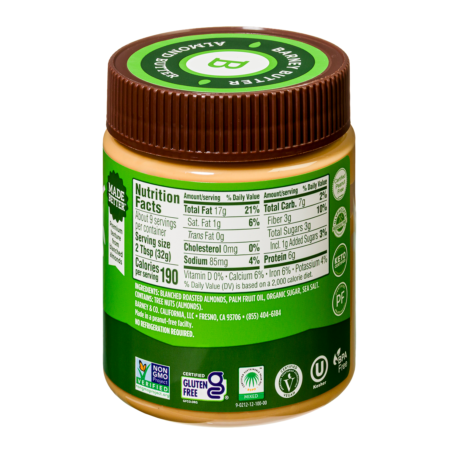 Crunchy Almond Butter