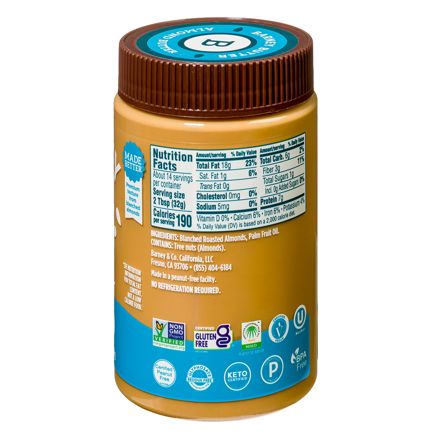 Bare Smooth Almond Butter