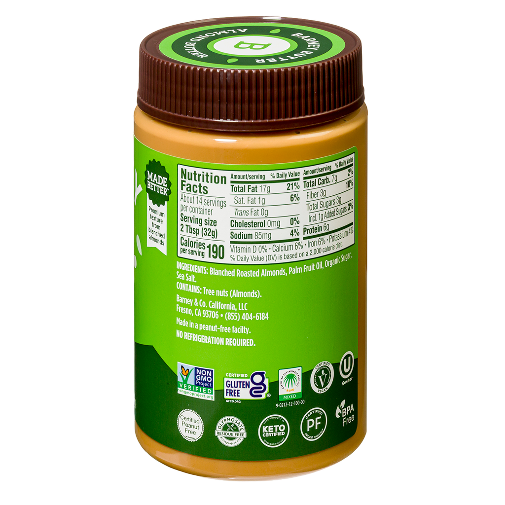 Crunchy Almond Butter