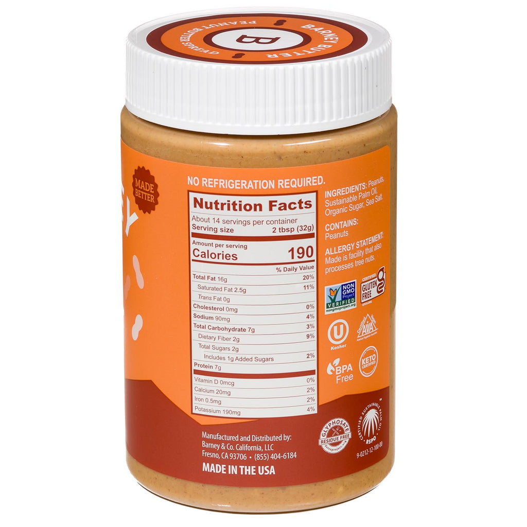 Crunchy Peanut Butter