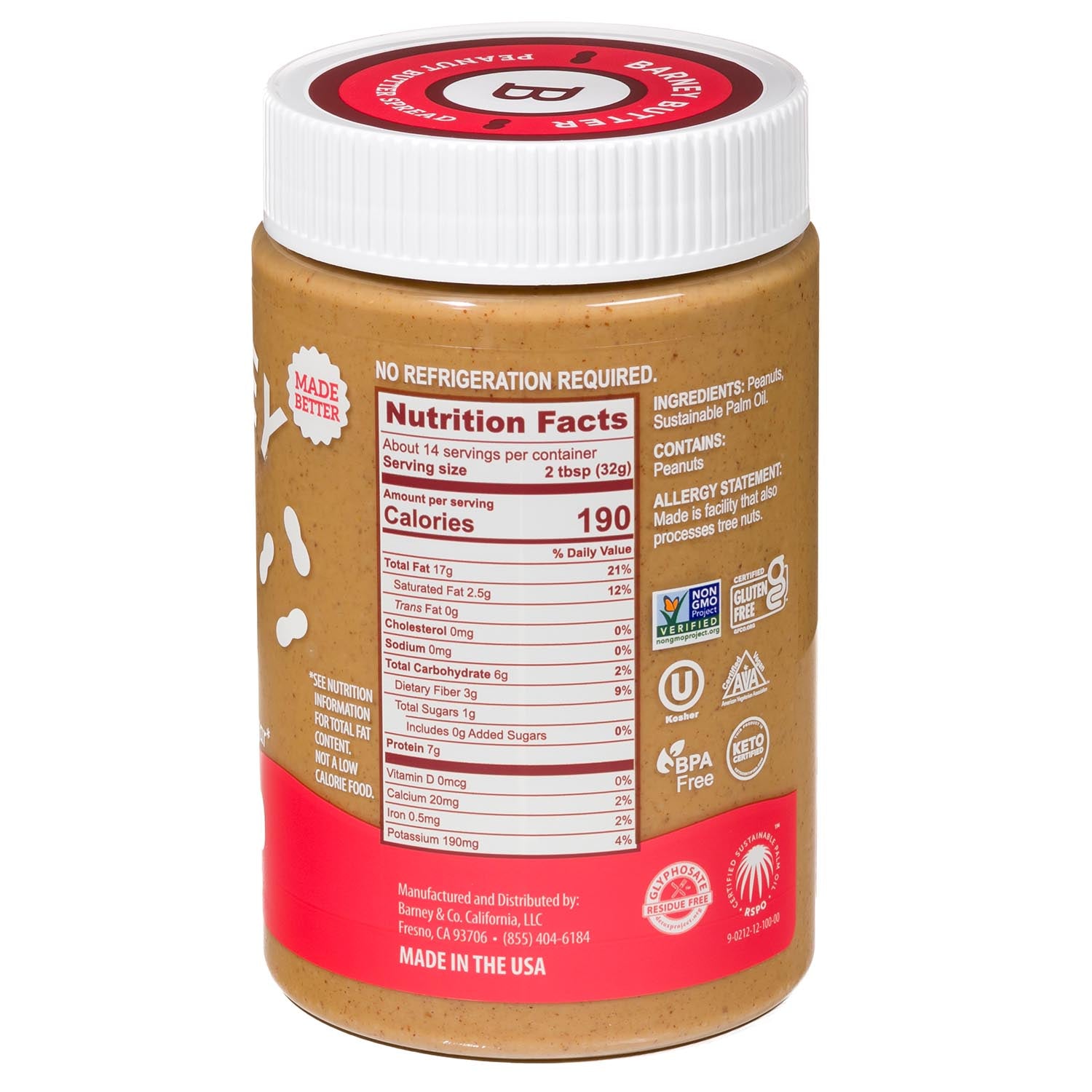 Bare Smooth Peanut Butter