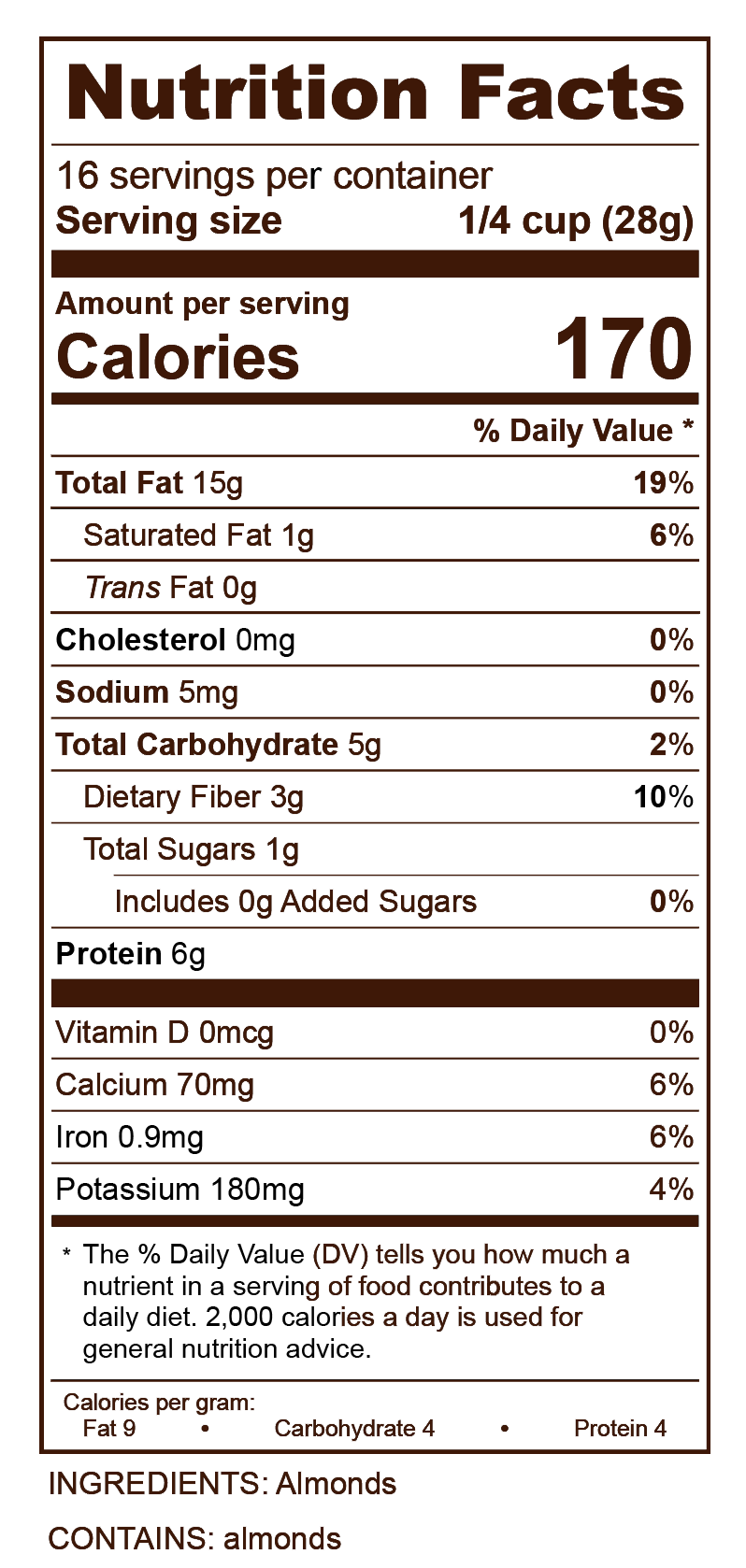 Bagged Almonds - Barney Butter