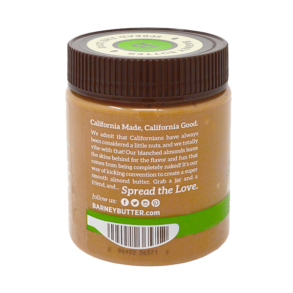 Buy Barney Butter Bare Smooth Almond Butter Online Canada